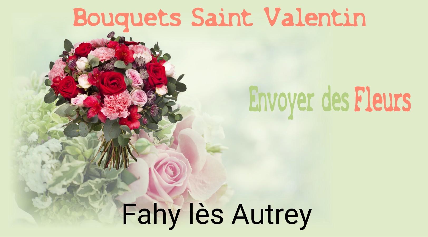 Roses de Saint-Valentin livrées à Fahy-lès-Autrey